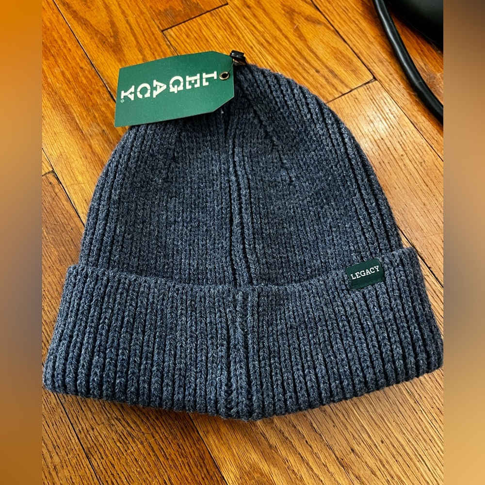 The Black Dog Denim Heather Beanie - Picture 4 of 6